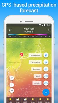 Weather forecast app - Widget & Clock screenshot 2