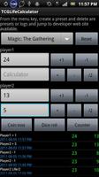TCGLifeCalculator plakat