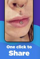 3 Schermata Labret Piercing Designs