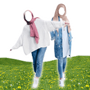 Innovative Hijab with Jeans APK