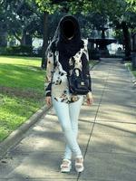 Innovative Hijab with Jeans screenshot 1