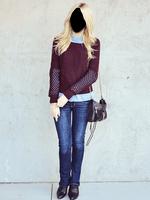 Women in Jeans Photo Frame 截图 1