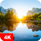 Fonds d'écran lacs 4K icône