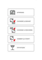 Apprenons et jouons Français + Affiche