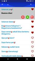 Belajar bahasa Spanyol syot layar 2