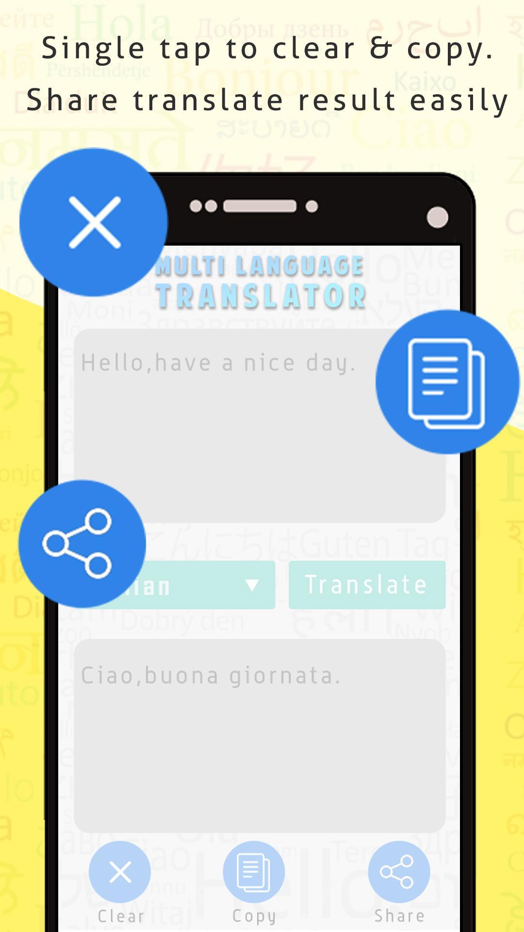 Wielojęzyczny tłumacz z mową for Android - APK Download