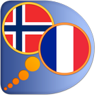 French Norwegian dictionary ícone