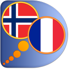 French Norwegian dictionary アイコン