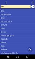 Latvian Turkish dictionary ポスター