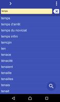 French Gujarati dictionary الملصق