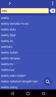 Poster Indonesian Javanese dictionary