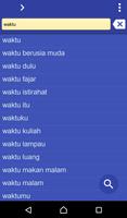 Indonesian Latin dictionary poster