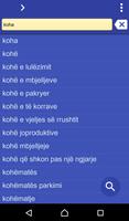 Albanian Turkish dictionary постер