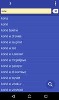 Albanian Swedish dictionary پوسٹر