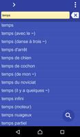 French Italian dictionary plakat