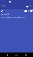 Spanish Swedish dictionary 스크린샷 1