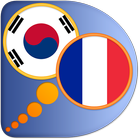 French Korean dictionary icon