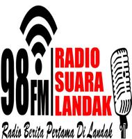 Radio Suara landak 98 fm capture d'écran 1