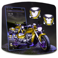 Cool Golden Bike Theme