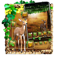 Deer Nature Launcher Theme