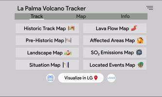 La Palma Volcano Tracking Tool постер