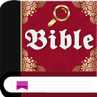 Large print Bible in english icône