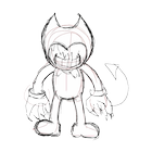 Como desenhar Bendy ícone