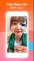 Fake Video Call Black Pink постер