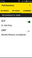 Poll Dominica capture d'écran 2