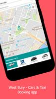 Westbury Taxi app app to reque poster