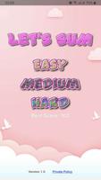 Let's Sum - Game of Math Cartaz