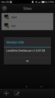 LevelOne OneSecure स्क्रीनशॉट 1