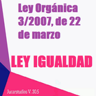 LEY DE IGUALDAD أيقونة