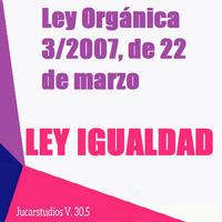 LEY DE IGUALDAD poster