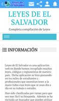 Leyes de El Salvador স্ক্রিনশট 2