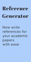 Reference Generator الملصق