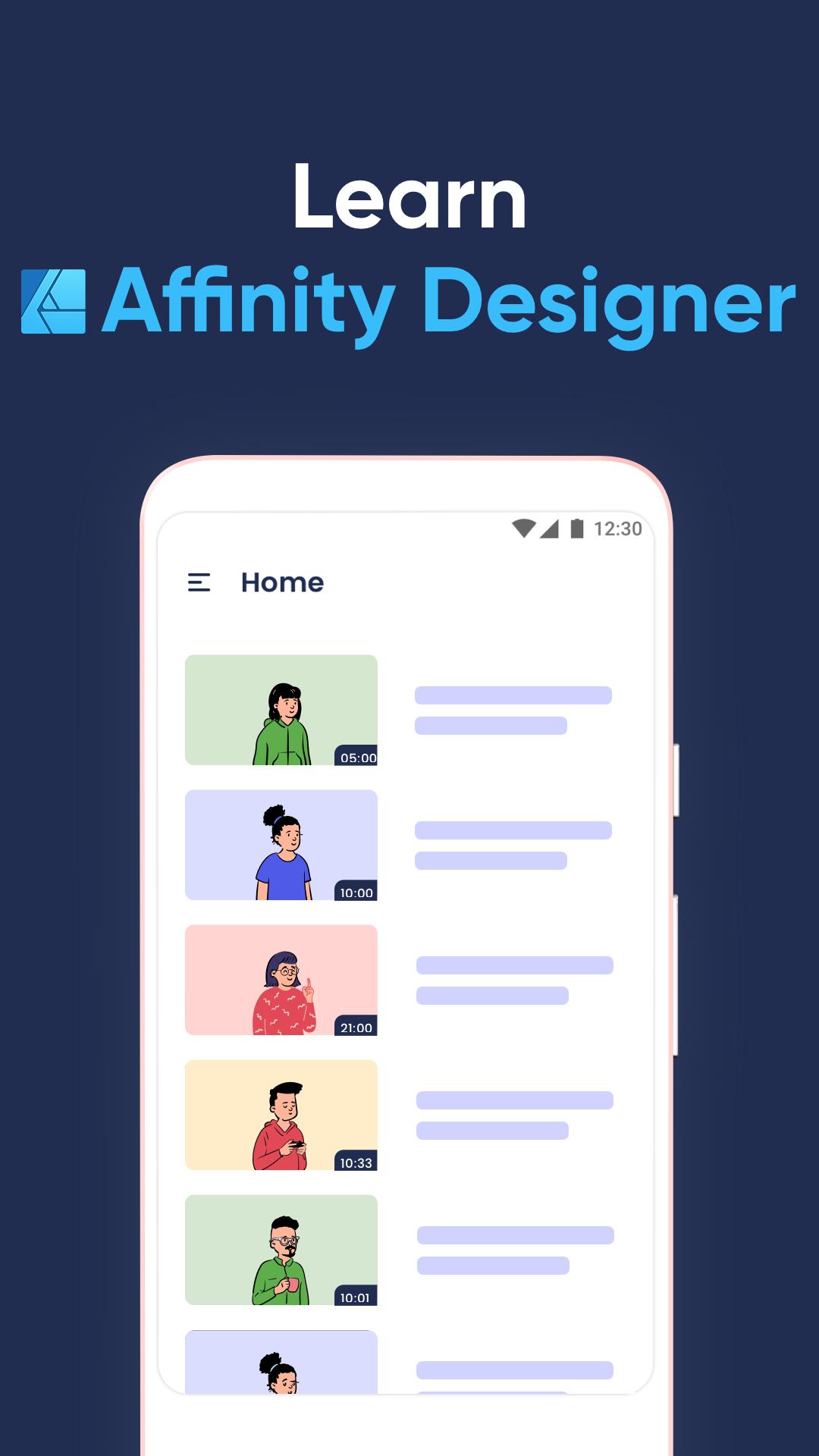Learning Affinity Designer Learning Affinity Designer