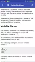 Learn Unix & Shell Programming تصوير الشاشة 6