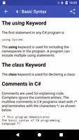 Learn C# Programming imagem de tela 3