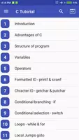 Learn C Programming اسکرین شاٹ 1