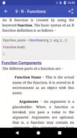 Learn R Programming تصوير الشاشة 3