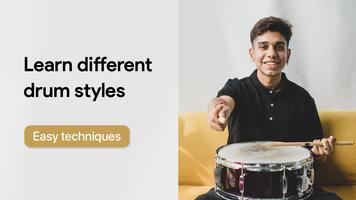 Learn Drums App - Drumming Pro पोस्टर