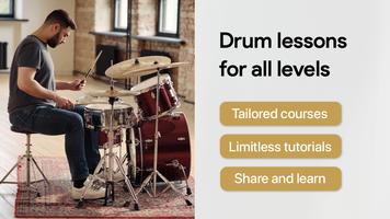 Learn Drums App - Drumming Pro स्क्रीनशॉट 1
