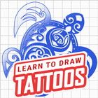 タトゥーを描くことを学ぶ アイコン