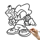 Draw Gaming Character icono