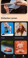 Lernen stricken app deutsch Screenshot 1