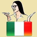 Learn Italian by voice and tra