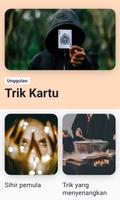 Trik sulap lengkap, kartu,koin poster