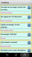 Serbian phrasebook and phrases ảnh chụp màn hình 3