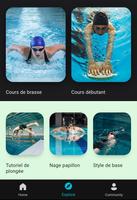 Cours de natation app capture d'écran 2